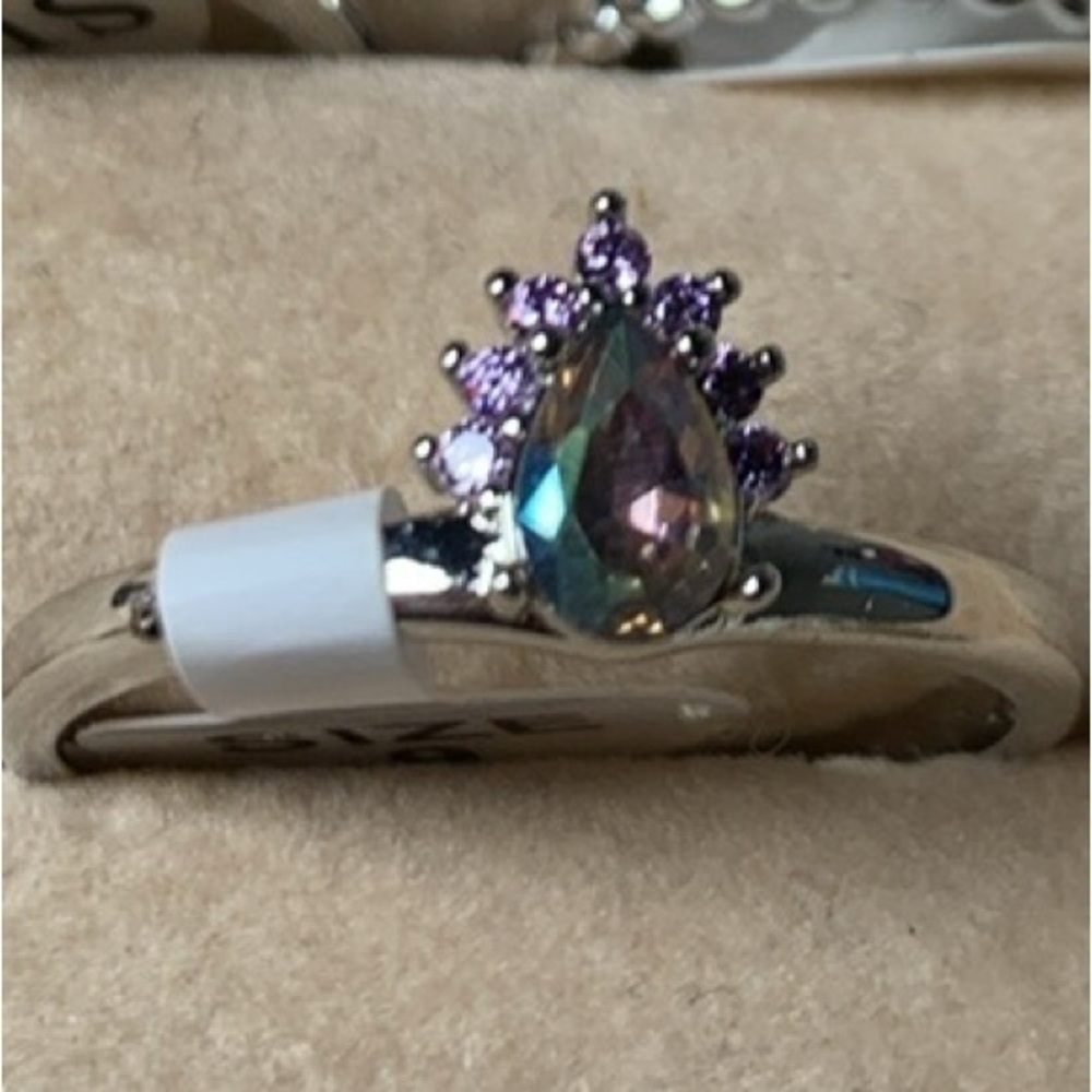 New Silver Stackable Ring from the Mardi Gras Collection by Fragrant Jewels